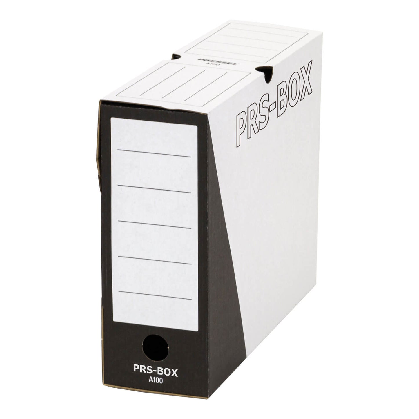 PRS Archivbox A100, Weiß/Schwarz, 100mm, 20 Stück