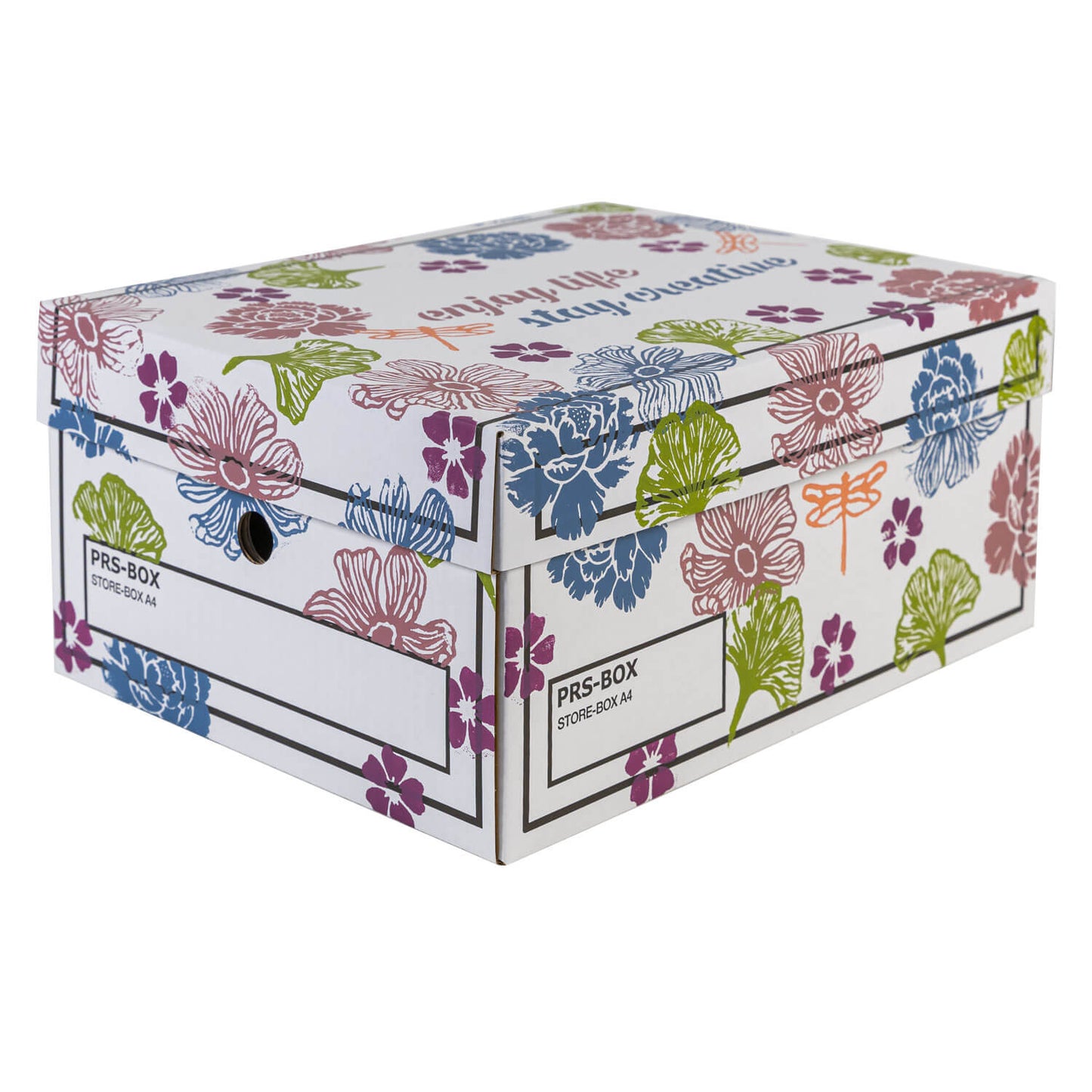 PRS Store Boxes A4, White, 4 + 1 pack free