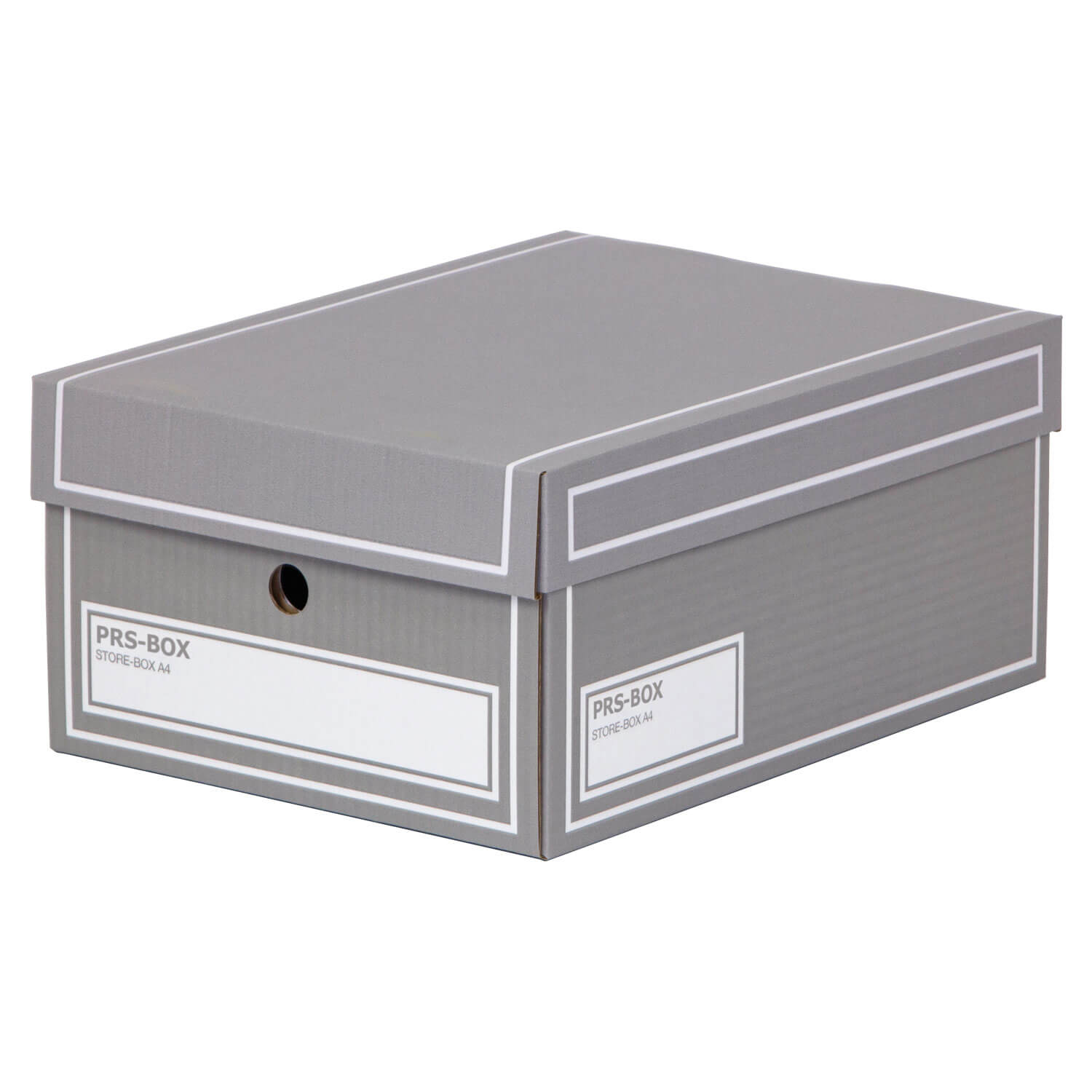 PRS Store-Box Magnum – Aufbewahrungsbox Aus Wellpappe, 470x320x230 Mm, 10 Stück, Stabil & Stapelbar, Natur
