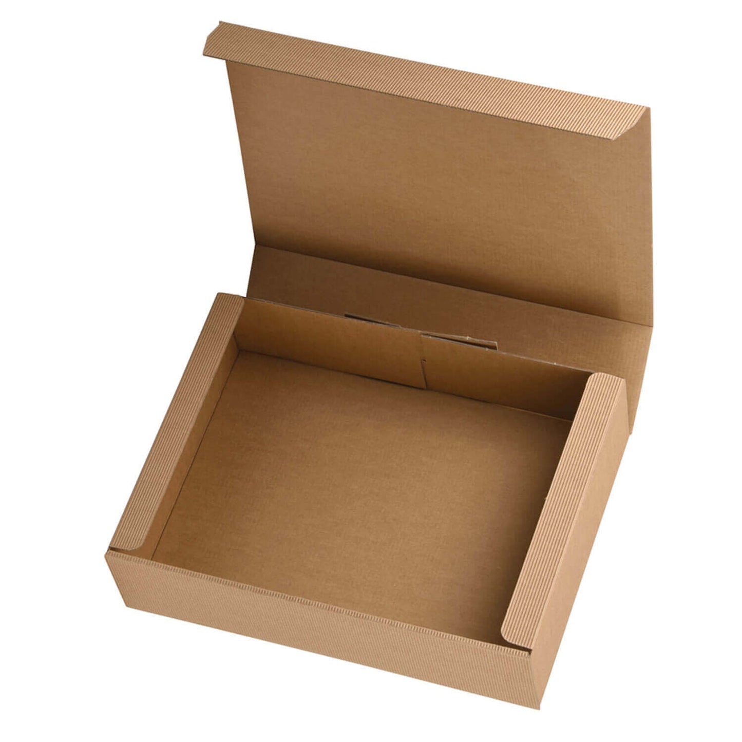 Boîte pliante pour bouteilles PRS-EP au design « OpenWave » pour 3 bouteilles, 4 couleurs, 25 pièces/paquet.