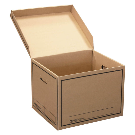 Boîte à couvercle Pressel naturel, 10 pièces