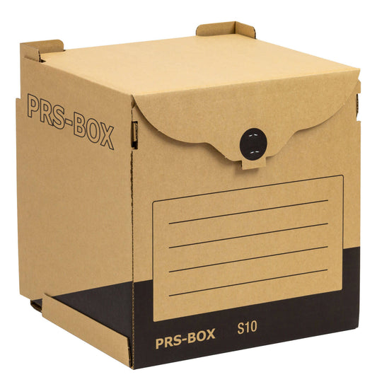 PRS collection container S10, natural/black, 10 pieces
