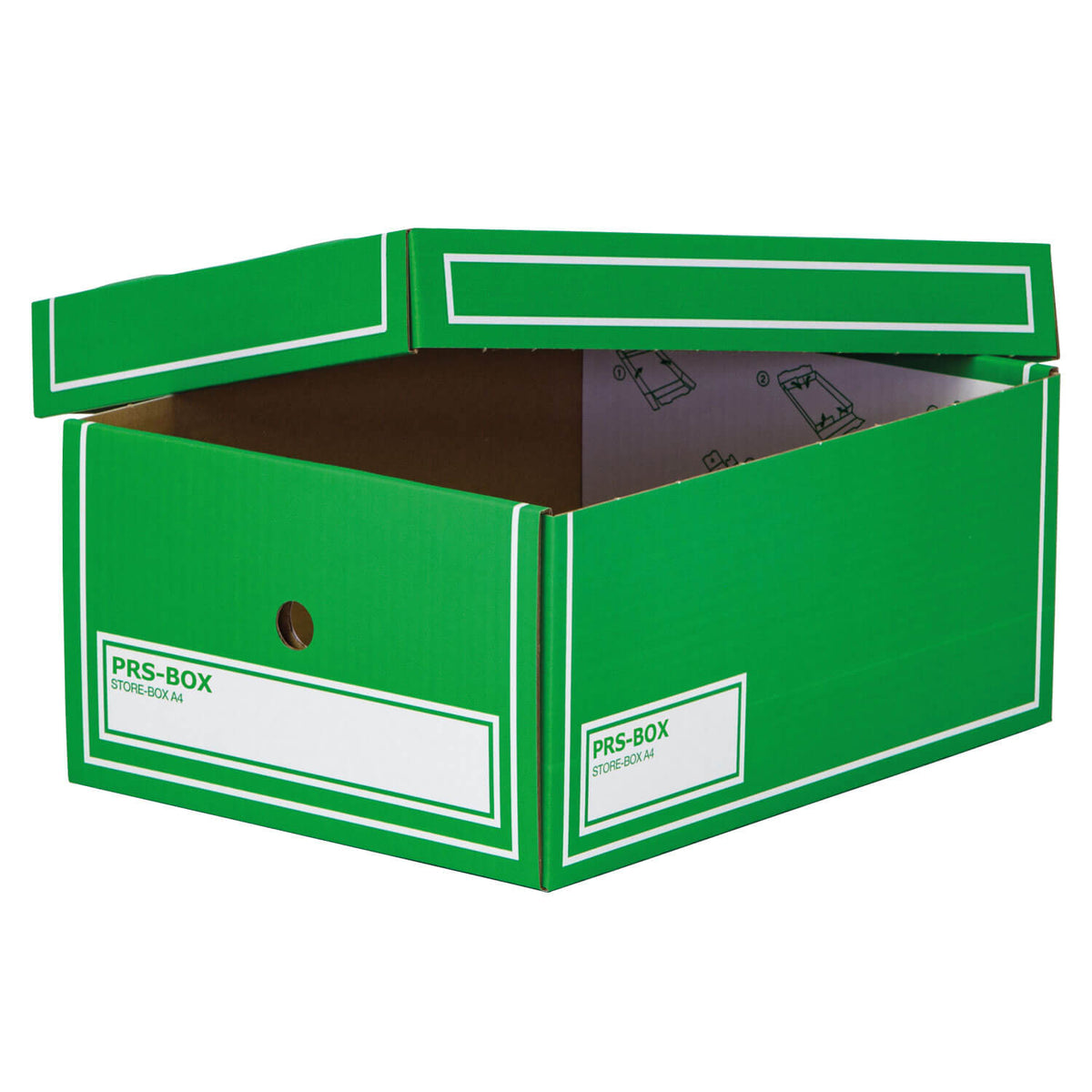 PRS Store-Boxen A4, Grün, 10 Stück – PRS-Box