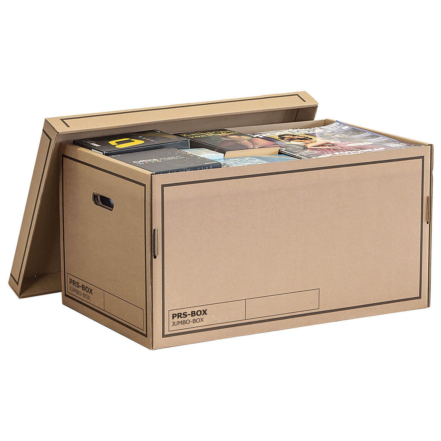 Boîte jumbo Pressel, naturelle, 10 pièces