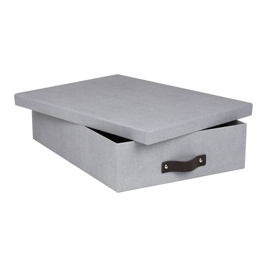 BIGSO Dokumentenbox OSKAR, A4, Hellgrau, 1 Stück - Ab Mitte Dezember erhältlich