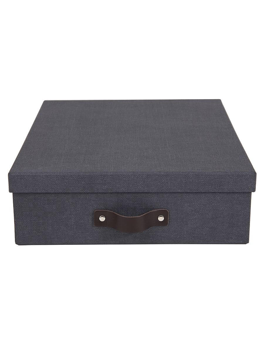 BIGSO Dokumentenbox OSKAR, A4, Schwarz, 1 Stück - Ab Mitte Dezember erhältlich